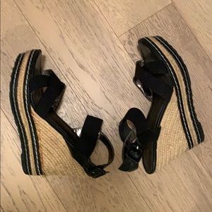 Charles by Charles David Black Wedges